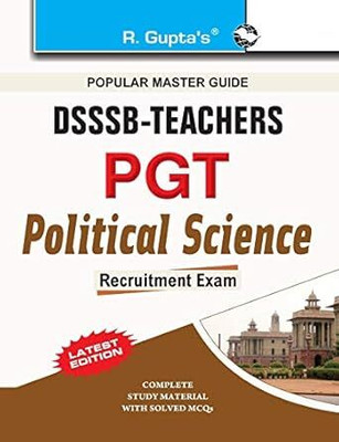 Dsssb: Teachers Pgt Political Science Recruitment Exam Guide Paperback – 29 January 2024(Paperback, RPH Editorial Board)