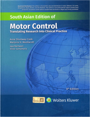Motor Control Traslating Research Into Clinical Practice 6Ed South Asian Edition(Paperback, Cook)