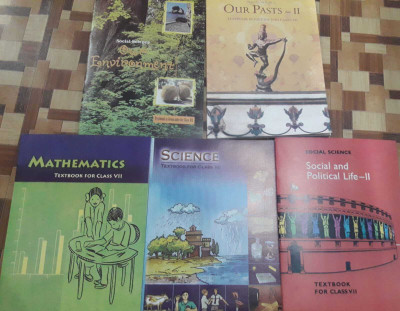 NCERT Class VII All Subjects ( Mathematics, Science, Social And Political Life-II, Social Science History & Our Environment) Set Of 5 Books(Paperback, NCERT)