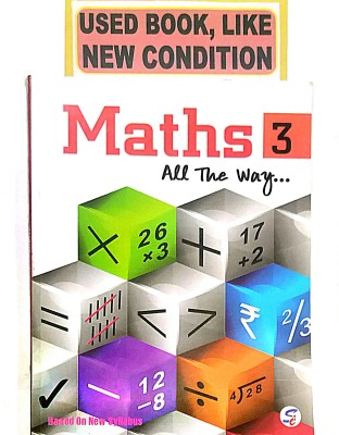 MATHS ALL THE WAY Class-3 (Old Book)(Paperback, Vandita Saxena)