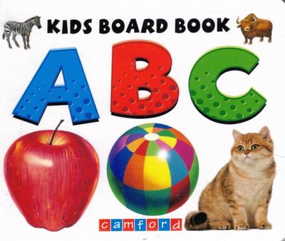 Kids Board Book: ABC | Alphabet Learning For Toddlers | Camford Publications(Hardcover, Genric)