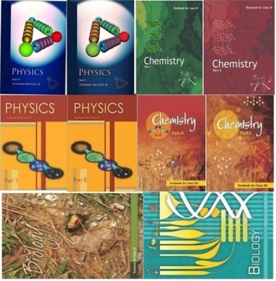 NCERT Science 11thAnd 12th Book Set (PCB) 1.Chemstry Textbook And Part 2 2. Physics Textbbok Part 1And 2 3.Biollogy Textbook (NCERT 11th Book Set )(NCERT 12th Book Set ) HARDCOVER (ENGLISH MEDIUM (PCM) (Paperback, NCERT Author) (Paperback, NCERT)(Paperback, NCERT)