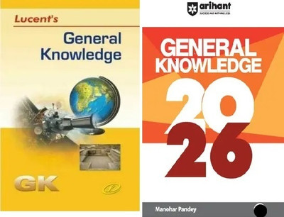 Lucent's General Knowledge + Arihant General Knowledge 2026 - Set Of 2 Books (Paperback, Lucent, Arihnat Expert Team)(Paperback, Lucent And Arihant Expert Team)