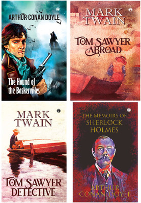 The Hound Of The Baskervilles, The Memoirs Of Sherlock Holmes, Tom Sawyer Abroad & Tom Sawyer, Detective(Paperback, Multiple Authors)