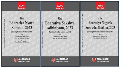 New Criminal Laws ,2023( Bare Acts ) English(Paperback, Allahabad law publication)