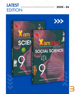 Xam Idea Class 9 Social Science And Science (Set Of 2 Books) (2025-26) | Latest CBSE Syllabus| NEP 2020 & NCFSE 2023 Aligned | With Competency-Focused & Free Response Qs | Self-Assessment Tests(Paperback, Xamidea Editorial Board (Author))