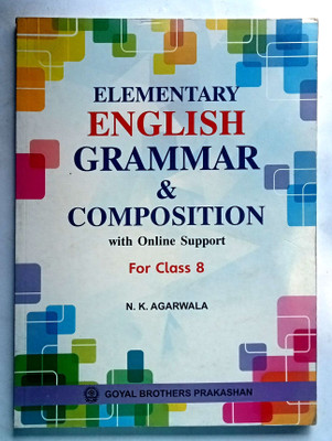Elementary English Grammar & Composition Class-8(Old Like New Book)(Paperback, N. K. AGARWALA)