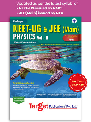 NEET UG / JEE Main Challenger Physics Book Vol 2 | Medical And Engineering Exam | Chapterwise MCQs With Solutions | Best Study Material With Previous Year Question Paper(Paperback, Target Publications)