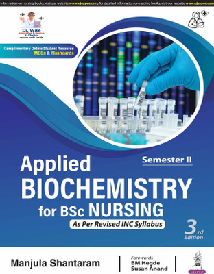 Applied Biochemistry For BSc Nursing(Paperback, MANJULA SHANTARAM)