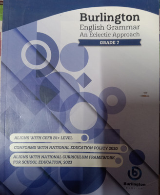 Burlington English Grammar An Electric Approach Grade-7(Paperback, Panel of Author)