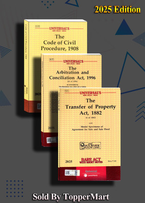 Combo Act Civil Procedure, Transfer Of Property Act And Arbitration Conciliation Act Bare Act Edition 2025(Paperback, BARE ACT)