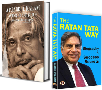 Wings Of Fire - Dr. APJ Abdul Kalam: An Autobiography | The Ratan Tata Way: Complete Biography & Success Secrets | Inspirational Journeys Of Visionary Leaders, Insightful Narratives Of Success(Paperback, Arun Tiwari, A. P. J. Abdul Kalam, A.K. Gandhi & Vinod Sharma) Wings Of Fire - Dr. APJ Abdul Kalam: An Autobiography | The Ratan Tata Way: Complete Biography & Success Secrets | Inspirational Journeys Of Visionary Leaders, Insightful Narratives Of Success(Paperback, Arun Tiwari, A. P. J. Abdul Kalam, A.K. Gandhi & Vinod Sharma)