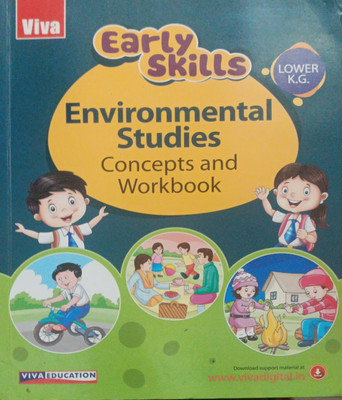 Early Skills Environmental Studies Class Lower K G(Pepper back, Viva education)