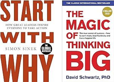 Start With Why: How Great Leaders Inspire Everyone To Take Action+The Magic Of Thinking Big (2 Books)(Paperback, Combo) Start With Why: How Great Leaders Inspire Everyone To Take Action+The Magic Of Thinking Big (2 Books)(Paperback, Combo)