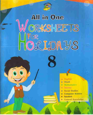 All In One Worksheets For Holidays Class 8(Paperback, PANEL OF AUTHORS)