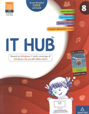 It Hub Windows 7 Windows 10 Office 2013 Class 8(Paperback, AVARTAN PUBLICATION)