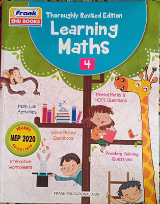 Learning Maths ICSE Class 4(Pepper back, Omlata singh)