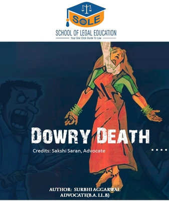 Dowry Death In India Law Book(Hardcover, Adv. Surbhi Aggarwal)