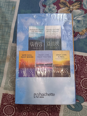 Dr. Brian Weiss Collection 5 Books Set (Messages From The Masters, Through Time Into Healing, Same Soul Many Bodies, Many Lives Many Masters, Only Love Is Real)(Paperback, Dr.Brain weiss) Dr. Brian Weiss Collection 5 Books Set (Messages From The Masters, Through Time Into Healing, Same Soul Many Bodies, Many Lives Many Masters, Only Love Is Real)(Paperback, Dr.Brain weiss)