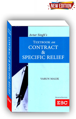 Textbook On Contract & Specific Relief 8th Edition 2023(Paperback, DR. AVATAR SINGH)