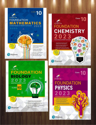 Nvision Foundation Physics, Chemistry, Mathematics And Biology Class 10 (Combo Of 4 Books ), Based On NCERT Curriculum 2023, Includes Digital Assessment & Video - Pearson(Paperback, Prashant Jain, Nisha Gautam, Aditi Vyas) Nvision Foundation Physics, Chemistry, Mathematics And Biology Class 10 (Combo Of 4 Books ), Based On NCERT Curriculum 2023, Includes Digital Assessment & Video - Pearson(Paperback, Prashant Jain, Nisha Gautam, Aditi Vyas)