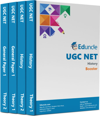 NTA UGC NET /SET/JRF History Hindi Book For Paper 1 & 2 (Set Of 3 Books) - Latest Edition By Eduncle(Paperback, Hindi, Eduncle)