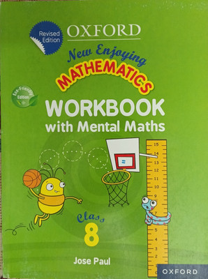 New Enjoying Mathematics Workbook With Mental Maths 8(Pepper back, Jose paul)