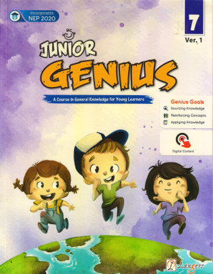 Junior Genius For CBSE Class - 7 Ver.1 (A Course In General Knowledge For Young Learners)(Paperback, Ajay Poonia)
