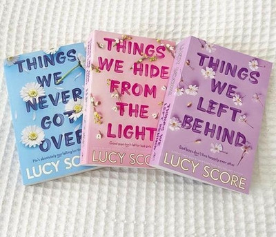 Knockemout Series Combo (3 Books Set) – Things We Never Got Over, Things We Hide From The Light, Things We Left Behind By Lucy Score (Paperback)(Paperback, Lucy Score)