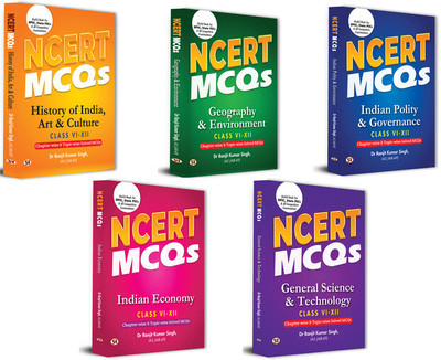 NCERT MCQs Class 6 To 12 History Of India, Art & Culture | Geography & Environment Class | Indian Polity & Governance | Indian Economy | General Science & Technology Useful Book For UPSC, State PSCs & All Competitive Exam Solved MCQs Paper 2025(Paperback, Dr Ranjit Kumar Singh, IAS (AIR-49)) NCERT MCQs Class 6 To 12 History Of India, Art & Culture | Geography & Environment Class | Indian Polity & Governance | Indian Economy | General Science & Technology Useful Book For UPSC, State PSCs & All Competitive Exam Solved MCQs Paper 2025(Paperback, Dr Ranjit Kumar Singh, IAS (AIR-49))