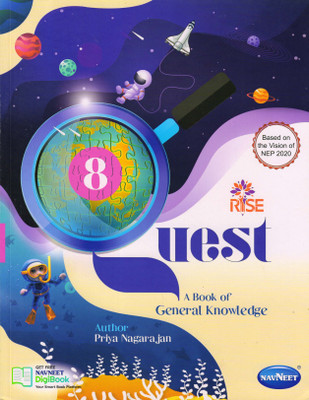 Rise QUEST - 8 A Book Of General Knowledge(Paperback, Priya Nagarajan)