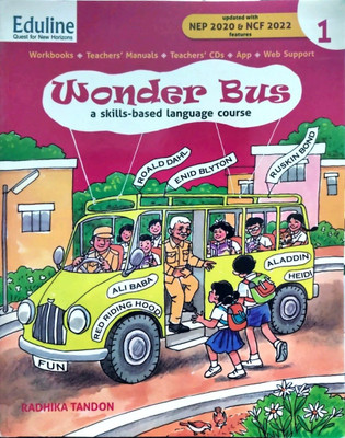 Eduline Wonder Bus A Skill Based Language Book - 1(Paperback, T)
