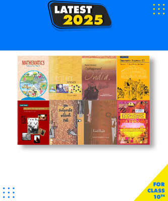 NCERT Class 10 Books Set English Medium -Binded Books Paperback, NCERT INDIA|New Latest Edition For 2025-2026(Paperback, NCERT INDIA)