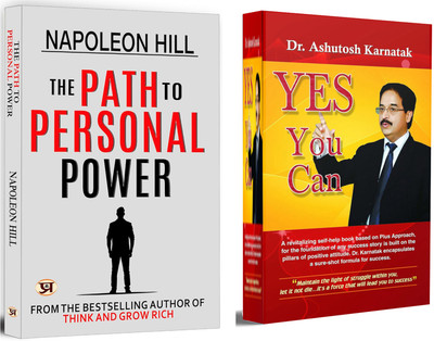 The Path To Personal Power + Yes You Can | Recognize Your Abilities And Get Success | Positive Attitude | Self-Improvement | Emotional Intelligence | Success Mindset | Vision & Purpose | Self-Motivation (Set Of 2 Books In English)(Paperback, Napoleon Hill, Ashutosh Karnatak) The Path To Personal Power + Yes You Can | Recognize Your Abilities And Get Success | Positive Attitude | Self-Improvement | Emotional Intelligence | Success Mindset | Vision & Purpose | Self-Motivation (Set Of 2 Books In English)(Paperback, Napoleon Hill, Ashutosh Karnatak)