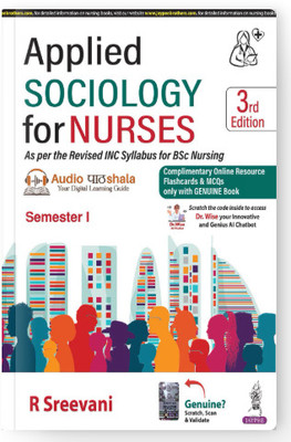 Applied Sociology For Nurses (Semester-1)(Paperback, R SREEVANI)