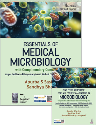 Essentials Of Medical Microbiology With One Stop Resource For All Your Exam Needs In Microbiology(Paperback, APURBA S SASTRY)