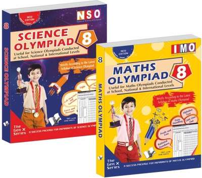National Science Olympiad - Class 8 + International Maths Olympiad - Class 8 With OMR Sheets(Paperback, Preeti Agarwal, Prasoon Kumar)