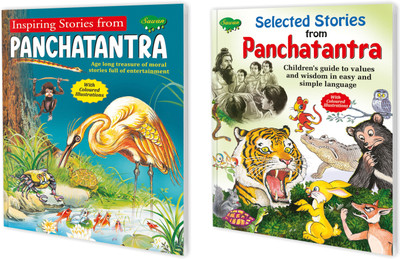 Set Of 2 Books | Story Books : Inspiring Stories From Panchatantra And Selected Stories From Panchatantra(Paperback, Manoj Publications)