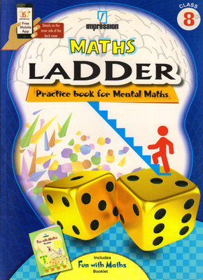 Impression MATHS LADDER For Class - 8 (Practice Book For Mental Maths)(Paperback, Lata Thergaonkar)