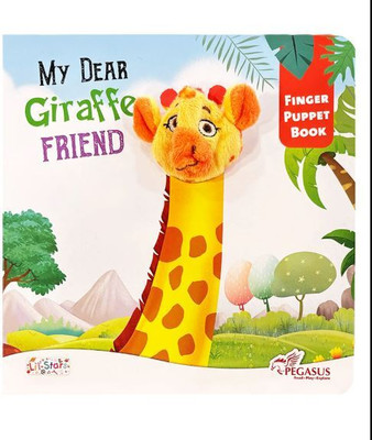 (Imported ) Finger Puppet Book My Dear Giraffe Friend(Hardcover, PATRIDA INDIA)