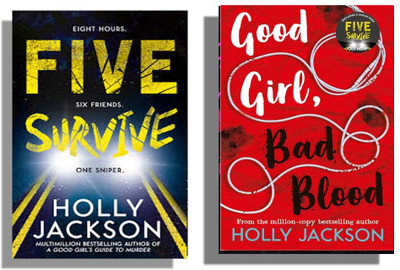 RoopBooks-- Combo Set Of 2 Books Five Surviver & Good Girl, Bad Blood ( English, Pack 2 ) (Paperback, Holly Jackson)(Paperback, Holly jackson)