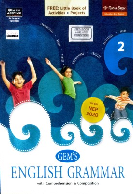 Gem's English Grammar Class-2 (Old Book)(Paperback, Editorial)