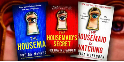 The Housemaid,The Housemaid Is Watching,The Housemaid's Secret Set Of 3 Books (Paperback, Freida McFadden)(Paperback, Freida McFadden))
