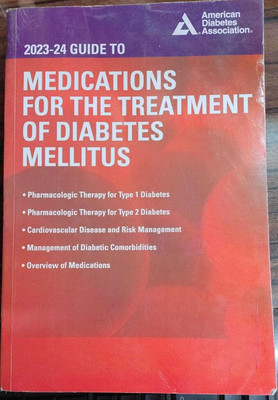 2023-24 Guide To Medications For The Treatment Of Diabetes Mellitus(Paperback, John R White)