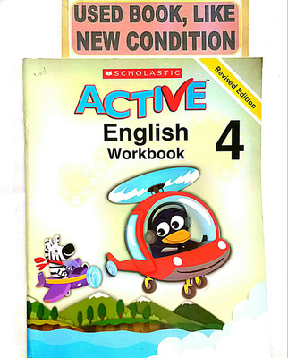 SCHOLASTIC ACTIVE ENGLISH WORKBOOK Class-4 (Old Book)(Paperback, Editorial)
