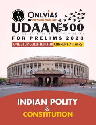Only IAS Udaan Plus 500 For Prelims 2023 Current Affairs Indian Polity & Constitution Civil Service Preparation Photocopy 2023(Paperback, Only IAS)