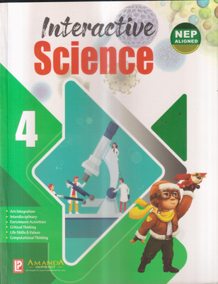 Interactive Science Class 4(Paperback, JHARA ROY)