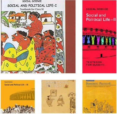 Ncert -Political Science From Class 6 -10 (SET OF 5 BOOK) English Medium(Paperback, Team Ncert)