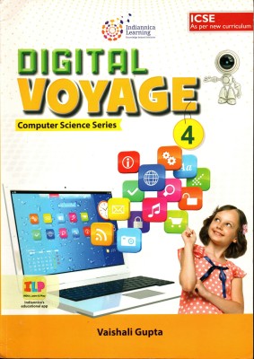 Britannica Learning, Digital Voyage(Computer Science Series) For Icse Class - 4(Paperback, VAISHALI GUPTA)