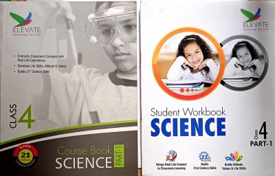 Science Class- 4 Part -1&2 Course Book With Workbook (Old Book)(Paperback, Editorial)